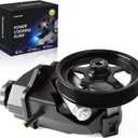 Power Steering Pump with Pulley, 2006-2011 for Chevy Impala, 2006-2007 for Chevy Monte Carlo, V6 3.5L/3.9L, Replace 20-69989, 2069989, 63139N, 88964571, 15267585