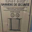 Regalo Safety 29-38.5" Baby Gate for Doorways & Bottom of Stairs, Pressure Mounted Baby Gate with Door for Babies, Toddlers & Pets, Tested & Safe for 30 Years, American Designed, American Owned, White