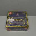 Candle Charisma Natural Ivory Unscented Votive Candles - 10 Hour Burn time - Set of 72 for Dinner, Wedding, Halloween and Holiday Decorations