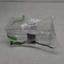 BINO | Plastic Storage Bins, Medium - Shallow | THE HANDLER COLLECTION | Multipurpose Organizer Bins | Kitchen Pantry Organizers and Storage | Clear Containers for Organizing Home | Freezer Organizer (2PK SHALLOW - MEDIUM - 12 x 6 x 4)