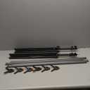 LINCO Backdrop Stand for Parties Kit 10x7 ft Adjustable Back Drop Photography Studio Photo Background Support System with Clamps, Sand Bag, Carrying Bag 4172