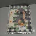 3 x XCHI Fall Black Cat Pumpkin Plaid Table Runner Table Decoration for Kitchen Dining Dinner Autumn Home Decor 13x72 Inch