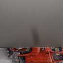 Red Truck Christmas Shower Curtain Decor, Xmas Wreath and Pine Tree on Retro Truck Winter Snow Shower Curtain for Bathroom 72x60 Inch Polyester Fabric Bathroom Decoration Bath Curtains Hooks Included