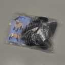 Waterproof Dog Boots for Small/Medium Dogs -Dog Paw Protectors Dog Suspender Boots Anti-Slip Pet Shoes for Outdoor Walking, Reflective Stay-On,Dirt-Proof Comfortable Booties (Black, New-M)