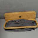 LONBET Toilet Paper Storage for 12 Rolls, Stackable & Foldable - The Ultimate Bathroom Organizer - Waterproof Basket with Bamboo Lid - Elegant Toilet Paper Storage Holder, Gray (Grey)