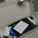 PUFTEM Electric Spin Scrubber, Cordless Shower Scrubber with 8 Scrub Brush, 2 Speed with Adjustable Extension Handle, Battery Level Display, Power Scrubber for Bathroom Bathtub Tile Floor (Black)