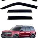 Window Visors Rain Guards Deflectors Fits Ford Bronco Sport 2021-2023