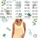 Womens Tank Tops 2 Pack Summer 2025 Basic T-Shirts Crew Neck Loose Fit Cami Shirts Sleeveless Outfits (Blue, L)