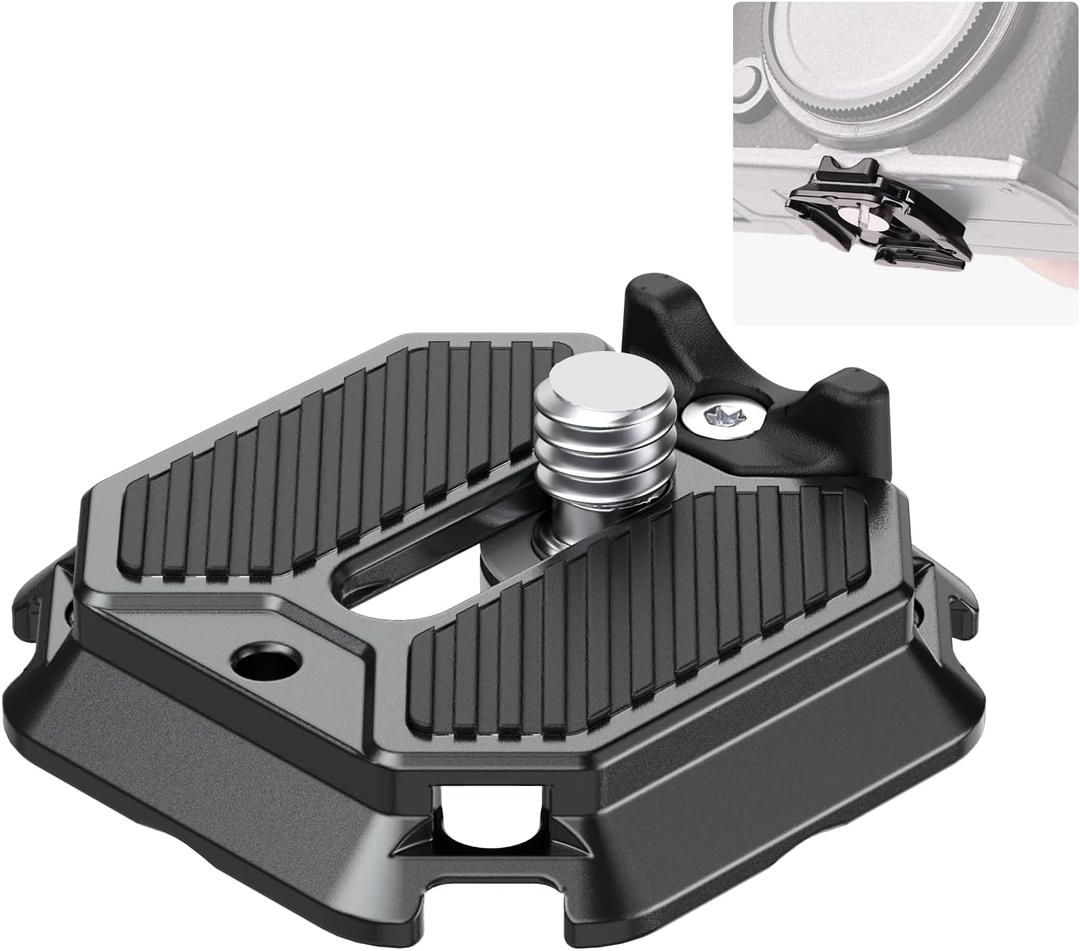 FALCAM F38 Anti Deflection Quick Release Plate V2 for Cameras, Arca-Swiss Compatible, Camera Mount-2401A