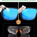 2 x Tactical Polarized Sunglasses HD Lens UV400 Lightweight for Mountain Climbing Water Sports Cycling
