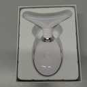 VGY Face and Neck Massager Tool, 7-in-1 Color Red-Light-Therapy Wand for Skin Care, White