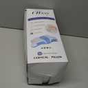 Memory Foam Pillows, Cervical Pillow for Neck and Shoulder Pain Relief, Ergonomic Contour Bed Pillow, Soft for Side Sleep Stomach Sleeping and Back Sleeper (Queen Size-24.8''Lx14.96''Wx5.78''H, Grey)