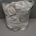 Off White Linen Curtains 102 Inches Long 2 Panels for Living Room Modern Thick Linen Flax Pinch Pleated Memory Trained Light Filtering Ceiling Semi Sheer Curtain with Hook Rings Ivory Beige White