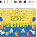 Cartoon Banana Birthday Backdrop 8x6ft Movie Theme Photo Background Boys Girls Happy Birthday Party Cake Table Decoration Banner