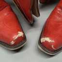 wetkiss Cowboy Boots for Women Knee High Cowgirl Tall Boots with Classic Retro Embroidered Chunky Heel Slip On Pointed Toe Womens Western Boots for Girls Ladies (8)