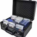 Graded Card Storage Box, Trading Cards Case Storage, Toploader Card Storage Cases for Sports Cards Storage, Baseball Cards Case for 99+ Slabs or 350+ Toploaders