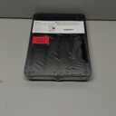 Lifewit Expandable Silverware Organizer, Plastic Utensil Tray for Kitchen Drawer, BPA Free Flatware Cutlery Holder, Space-Saving Storage for Spoons Forks Knives, 8.5-14 x 12 x 1.5 inch, Black