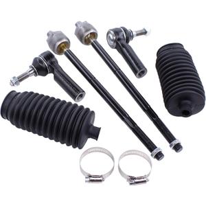 ApplianPar Front Inner and Outer Tie Rod Ends with Boot for Ford Mustang 2005-2010