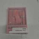 Glamnetic Press On Nails - First Kiss | Short Almond Neutral Pink Nails with a Glaze Finish | 15 Sizes - 30 Nail Kit with Glue