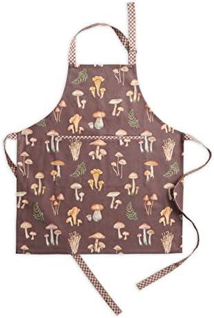 Maison d' Hermine 100% Cotton Apron for women with Pocket Kitchen Chef Apron for Men Cooking Valentines Day Decorations