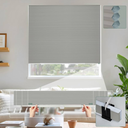 Blankendon Cellular Shades No Tools No Drill Custom Honeycomb Blinds Blackout for Window Easy Cut to Size Cellular Blind Pearl White, 39" W(27"-39") x 64" H 2Packs