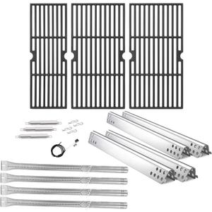 Grill Parts for Charbroil Performance 4-Burner Grill 463342119 463335517 463342118 463376017 G470-0002-W1 G321-0006-W1 G470-0004-W1 G470-5200-W1 for Charbroil Grill Replacement Parts (4-Pack Kit)