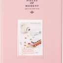 Mini Photo Album Book for Instax Fujifilm Polaroids HP Sprocket 2x3 Inch Pictures fugi Photos 128 Pockets Pink