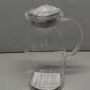 Karafu 81 Ounces/2.4 Liter Glass Pitcher with Lid, Heat-resistant Water Jug for Hot/Cold Water, Ice Tea and Juice Beverage