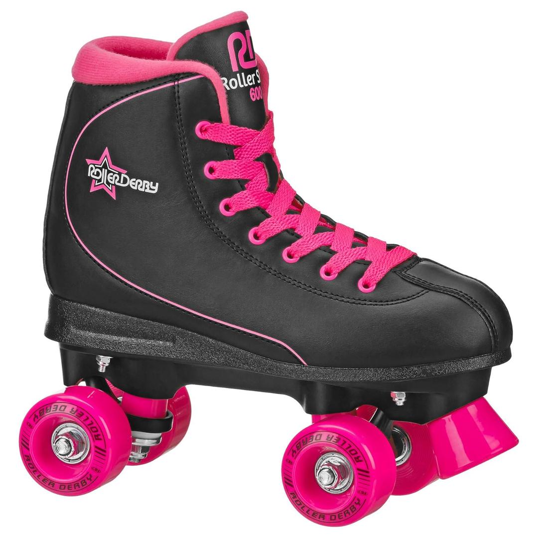Roller Derby Roller Star 600 Women's Roller Skates - Black/Pink - Size 07