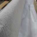 Signature Design by Ashley Cabalynn Farmhouse Upholstered Dining Bench, Foam Cushion, Hardwood Solids, 63.5" W x 16.5" D x 19.75" H, Beige & Light Brown