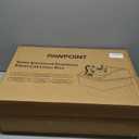 Large Stainless Steel Cat Litter Box, Enclosed Litter Box for Multiple Cats, Spacious and Easy to Maintain, Sturdy Metal Construction with Upper Cover, Litter Pad, Shovel and Footboard (Silver Gray)