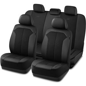 Skechers Car Seat Covers,GOGA Mat Oxford Cloth Seat Covers,Waterproof Car Seat Covers Full Sets,Automotive Universal Fit Seat Cover for Most Cars, Suvs, Trucks,Black