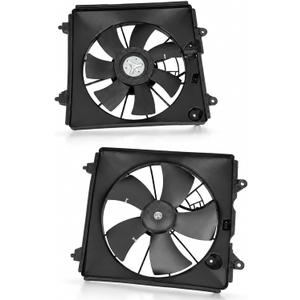 620-212 620-245 Radiator Cooling Fan Assembly Fits for 2007-2009 Honda CR-V 2.4L Replaces OE HO3115139 HO3120102