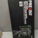 PREXISO 360 Laser Level with Tripod, 100Ft Dual Power Self Leveling Cross Line Laser- Wide Angle Vertical Line for Construction, Floor Tile, Renovation with Magnetic Base, Wall Panel Stand, Carry Bag