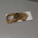 Halo Hair Extensions,Prokyvity Halo Hair Extensions Real Human Hair,Invisible Adjustable Wire Extensions for Seamless Blending 16 inch/65g Golden Brown Streaked with Bleach Blonde