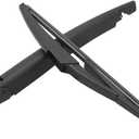 Rear Windshield Wipers Blade Arm Set for FIAT 500 2012-2019 Back Glass Wiper Arm Blade Replacements All Seasons Fit, Replacement OE: 68079869AA 68079870AA