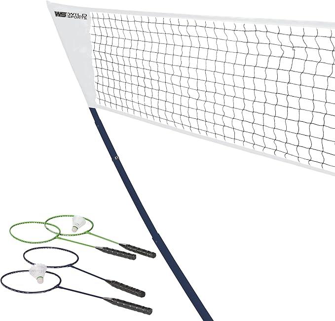 EastPoint Sports Easy Setup Badminton - Step Up, White