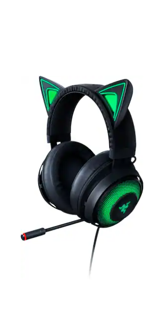 Razer - Kraken Kitty Wired Gaming Headset for PC - Black Razer - Kraken Kitty Wired Gaming Headset for PC - Black
