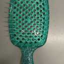 FHI Heat UNbrush Detangling Brush for Pain-Free Brushing on All Wet or Dry Hair Types  Durable DuoFlex Anti-Static Bristles, Lightweight Handle, Vented Hair Brush