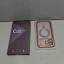 Magnetic for iPhone 17 Pro Max Case with Glitter Integrated Lens Protection, [Compatible with Magsafe] Cute Women Girly Phone Case for iPhone 17 Pro Max Pink