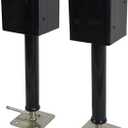 4x4 Screw Jack Post Temporary House Jacks Pole for Home Leveling Lifting Floor Crawlspace Basement Shore Beams, 2 Pack