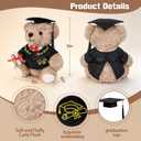 2026 Graduation Bear Gifts,9 Inch Soft Plush Teddy Bear with Black Cap & Graduation Gown & Diploma,Kindergarten Preschool High School College Graduation Gifts Bear for Her Him Women Men Boys Girls Kid