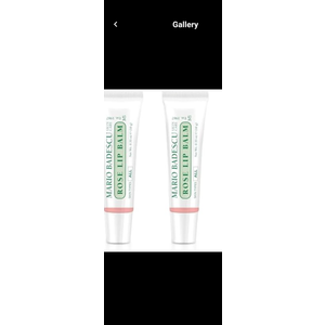 Mario Badescu Moisturizing Lip Balm for Dry Cracked Lips, Infused with Coconut Oil and Shea Butter, Ultra-Nourishing Lip Care Moisturizer for Soft, Smooth and Supple Lips, 2 Pcs