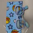 Kids Blue Light Glasses with Bluetooth Audio,Smart glasses,RGB 7-color light, Kids Smart Glasses Gifts