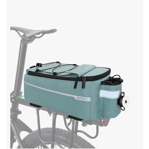 RAYMACE Bike Rear Rack Bag with Tail Light, Bike Truck Cooler Bag for Warm or Cold Items