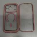 for iPhone 17 Pro Case, Camera Control, Compatible with MagSafe, Shockproof Military-Grade Protection, Magnetic Phone Case for iPhone 17 Pro, Classic Hybrid Case, Clear