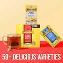 Twinings Earl Grey Black Tea Individually Wrapped Bags, 100 Count (Pack of 1), Flavoured with Citrus & Bergamot, Caffeinated, Enjoy Hot or Iced, 100 Teabags (EXP 04/27/28)