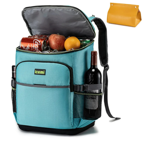 Insulated Cooler Backpack, Cooler Bag Insulated Waterproof, Large Capacity Coolers Bags with Opener, Leak Proof Cooler Back Pack for Camping, Travel, Picnic, Hiking, Beach