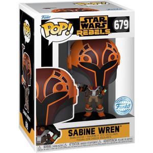 Funko Pop! Star Wars: Rebels - Sabine Wren with Airbrush (Boxlunch Exclusive), 76705