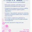 Nutramax Proviable Probiotics for Dogs and Cats, Daily Digestive Health Supplement with Multiple Strains of Bacteria, Cat and Dog Probiotics Plus Prebiotics, 30 Capsules